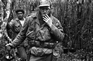 Fidel en la sierra. Fot: cortesía de Tania Díaz Castro