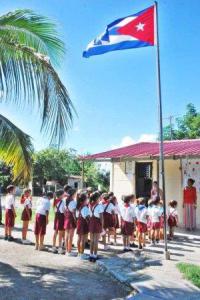 Escuela cubana. Foto ilustrativa