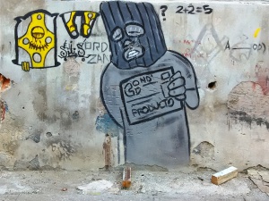 Graffiti in Havana. Photo: Mario Hechavarría Driggs